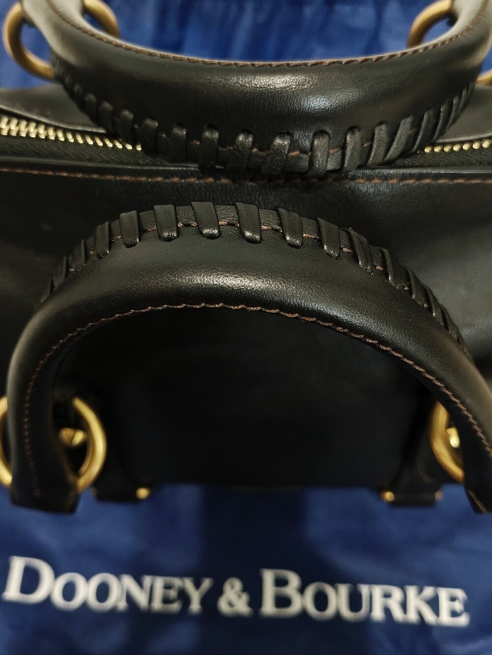 Dooney & Bourke Florentine Satchel. - Picture 2 of 10
